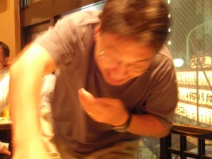 大江選手撃沈！