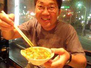 恒例カレーうどん