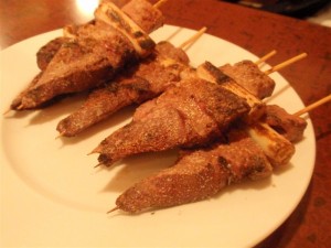 レバーのあま焼き