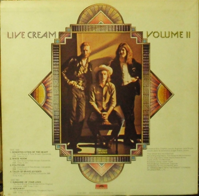 Live Cream Vol.2 Live Cream Vol.2
