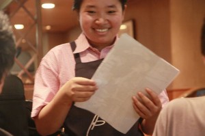 看板娘、ややダイエットのリバウンドの香りが・・・・・