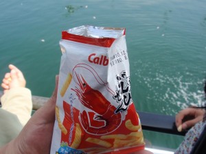 どこからみても「かっぱえびせん」