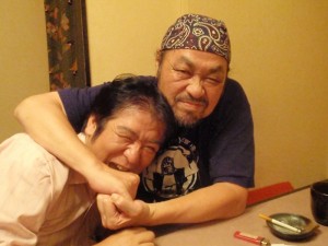 感動のヘッドロック